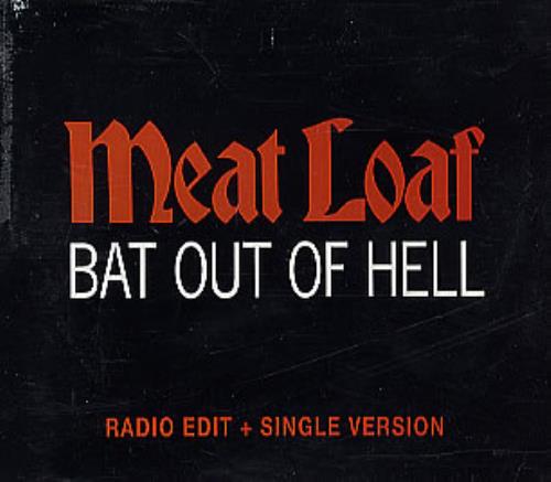 Meat Loaf Bat Out Of Hell CD single (CD5 / 5") UK MEAC5BA42874