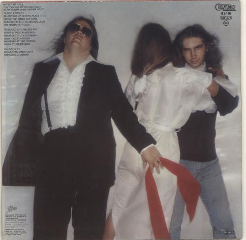 Meat Loaf Bat Out Of Hell vinyl LP album (LP record) Dutch MEALPBA554058