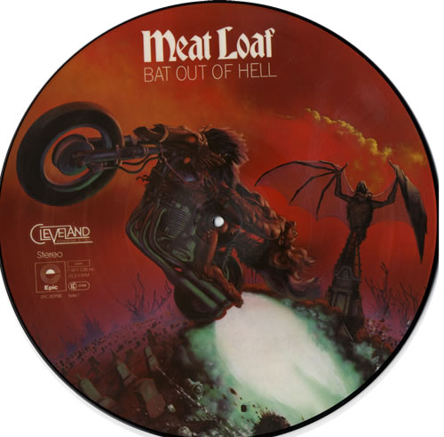 Meat Loaf Bat Out Of Hell picture disc LP (vinyl picture disc album) UK MEAPDBA559313