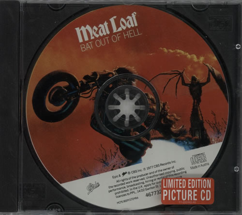 Meat Loaf Bat Out Of Hell CD album (CDLP) Austrian MEACDBA569186