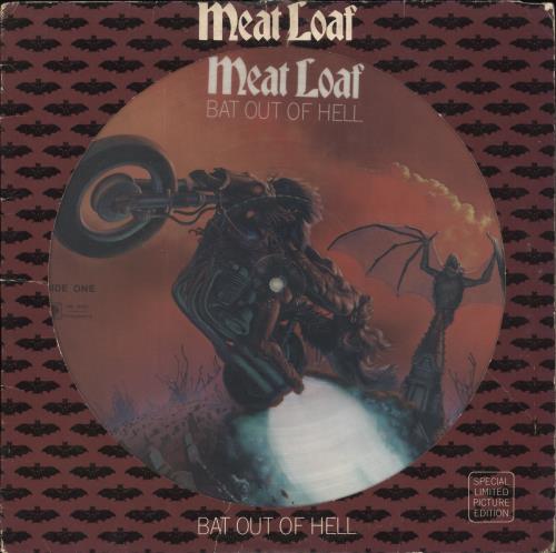 Meat Loaf Bat Out Of Hell picture disc LP (vinyl picture disc album) US MEAPDBA858657