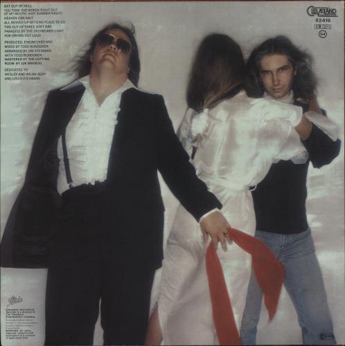 Meat Loaf Bat Out Of Hell vinyl LP album (LP record) Dutch MEALPBA879815