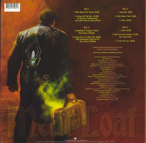 Meat Loaf Braver Than We Are 2-LP vinyl record set (Double LP Album) UK MEA2LBR831389