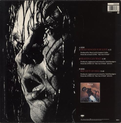 Meat Loaf Dead Ringer For Love 12" vinyl single (12 inch record / Maxi-single) Dutch MEA12DE879635