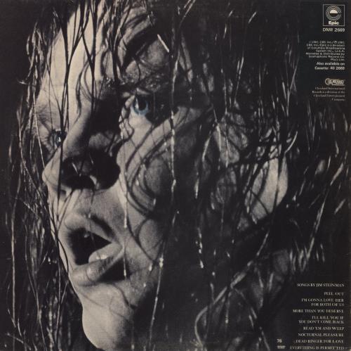 Meat Loaf Dead Ringer vinyl LP album (LP record) South African MEALPDE879812