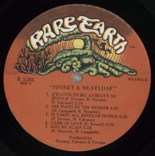 Meat Loaf Featuring Stoney And Meatloaf - Shrink vinyl LP album (LP record) Canadian MEALPFE784839