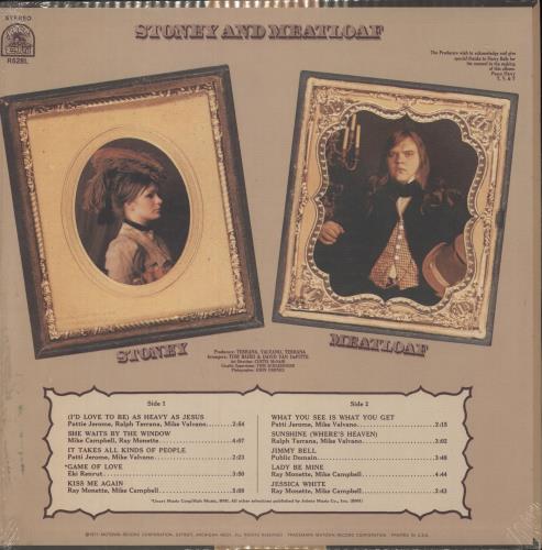 Meat Loaf Featuring Stoney And Meatloaf - Shrink vinyl LP album (LP record) Canadian MEALPFE784839