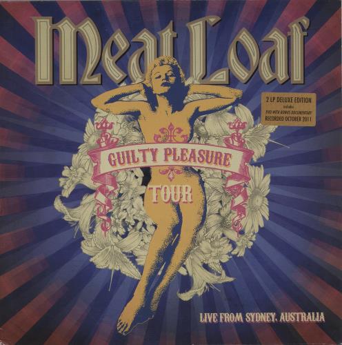 Meat Loaf Guilty Pleasure Tour - Live From Sydney Australia - 180gm Coloured Vinyl + DVD 2-LP vinyl record set (Double LP Album) Italian MEA2LGU881134