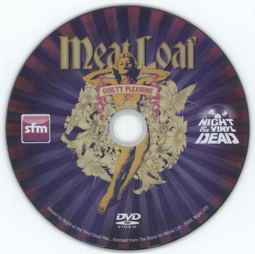 Meat Loaf Guilty Pleasure Tour - Live From Sydney Australia - 180gm Coloured Vinyl + DVD 2-LP vinyl record set (Double LP Album) Italian MEA2LGU881134
