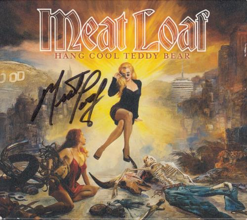 Meat Loaf Hang Cool Teddy Bear - Autographed CD album (CDLP) UK MEACDHA686632