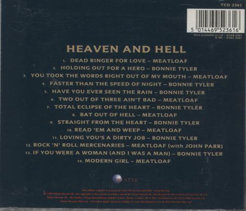 Meat Loaf Heaven And Hell CD album (CDLP) UK MEACDHE479318