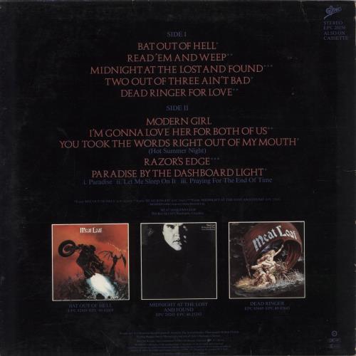 Meat Loaf Hits Out Of Hell vinyl LP album (LP record) UK MEALPHI655977