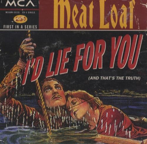 Meat Loaf I'd Lie For You CD single (CD5 / 5") US MEAC5ID113712