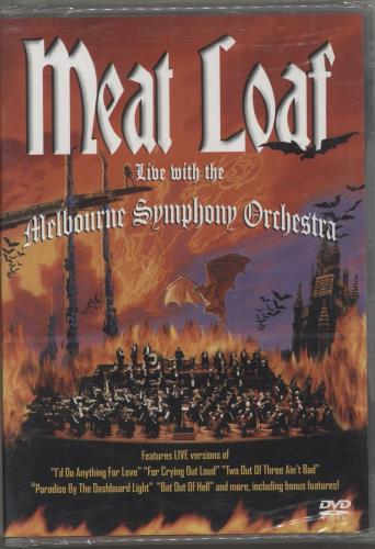 Meat Loaf Live With The Melbourne Symphony Orchestra DVD UK MEADDLI307022