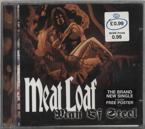 Meat Loaf Man Of Steel CD single (CD5 / 5") UK MEAC5MA264977