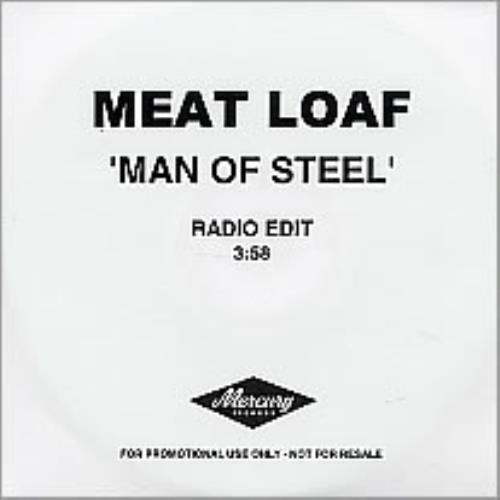 Meat Loaf Man Of Steel CD-R acetate UK MEACRMA269177