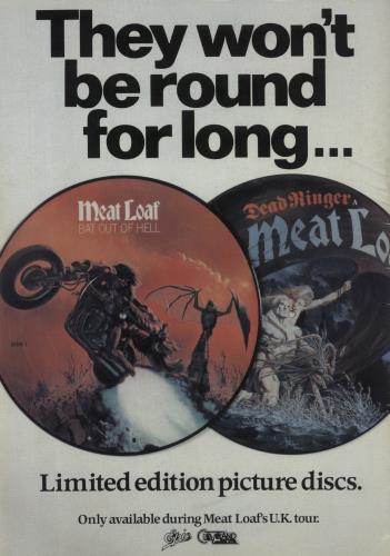 Meat Loaf Neverland Express Euro 82 + Ticket Stub tour programme UK MEATRNE858298