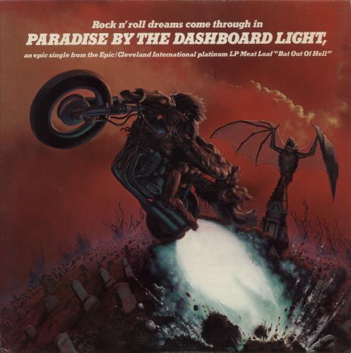 Meat Loaf Paradise By The Dashboard Light + Picure Sleeve 12" vinyl single (12 inch record / Maxi-single) US MEA12PA31978