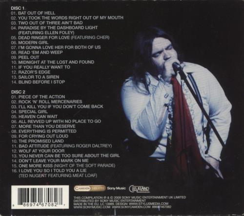 Meat Loaf Piece Of The Action: The Best Of 2 CD album set (Double CD) UK MEA2CPI463696