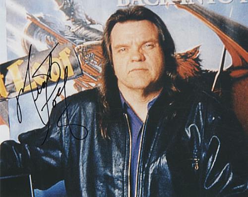 Meat Loaf Publicity Photograph - Autographed! photograph UK MEAPHPU327286