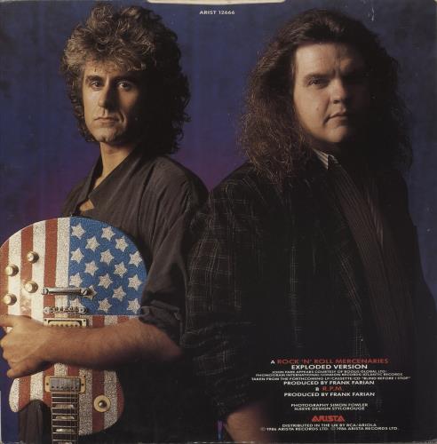 Meat Loaf Rock 'n Roll Mercenaries 12" vinyl single (12 inch record / Maxi-single) UK MEA12RO39799