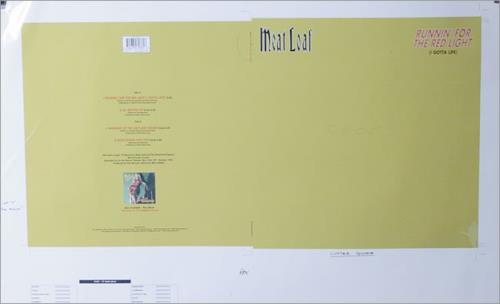 Meat Loaf Runnin' For the Red Light artwork UK MEAARRU513680