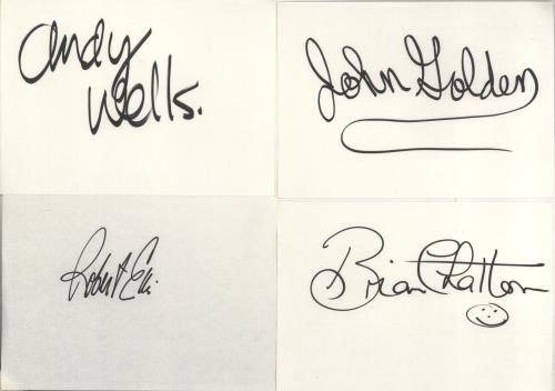 Meat Loaf Set Of Nine Autographed Sheets memorabilia US MEAMMSE885346