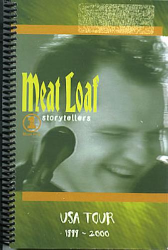 Meat Loaf Storytellers book US MEABKST297170