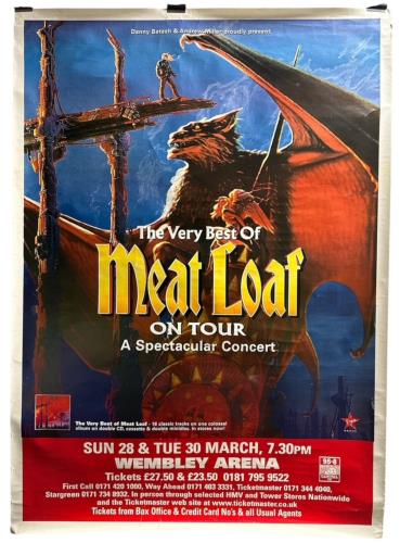 Meat Loaf The Very Best Of Meat Loaf On Tour poster UK MEAPOTH886732