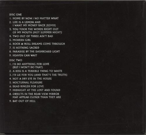 Meat Loaf The Very Best Of 2 CD album set (Double CD) UK MEA2CTH125950