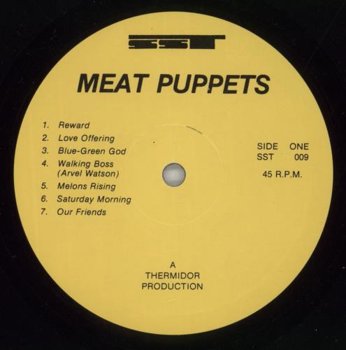 Meat Puppets Meat Puppets vinyl LP album (LP record) US MPULPME864148