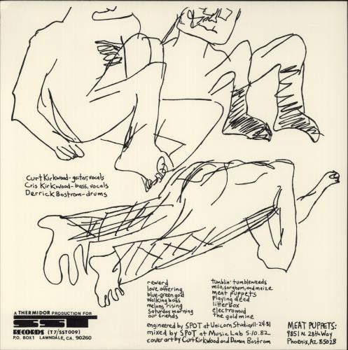 Meat Puppets Meat Puppets vinyl LP album (LP record) US MPULPME864148