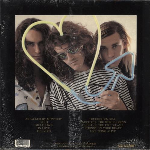 Meat Puppets Monsters - Open Shrink vinyl LP album (LP record) US MPULPMO874182