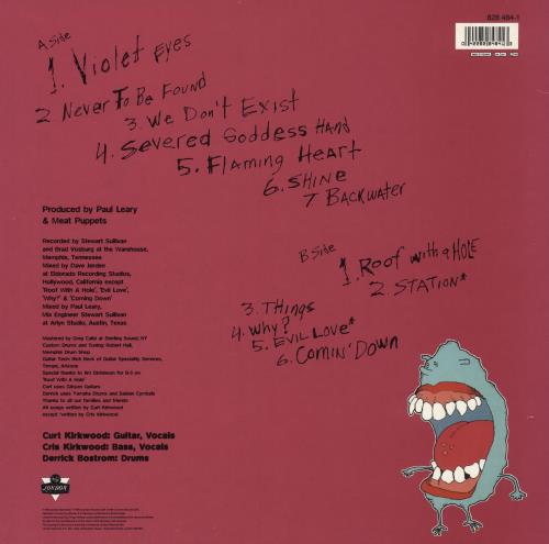 Meat Puppets Too High To Die - VG vinyl LP album (LP record) UK MPULPTO746696