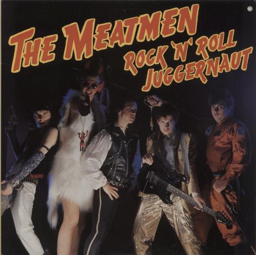 Meatmen Rock 'N' Roll Juggernaut vinyl LP album (LP record) US 8IBLPRO893243