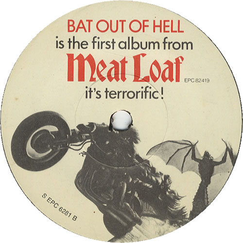Meat Loaf Two Out Of Three Ain't Bad UK Promo 7" vinyl single (7 inch