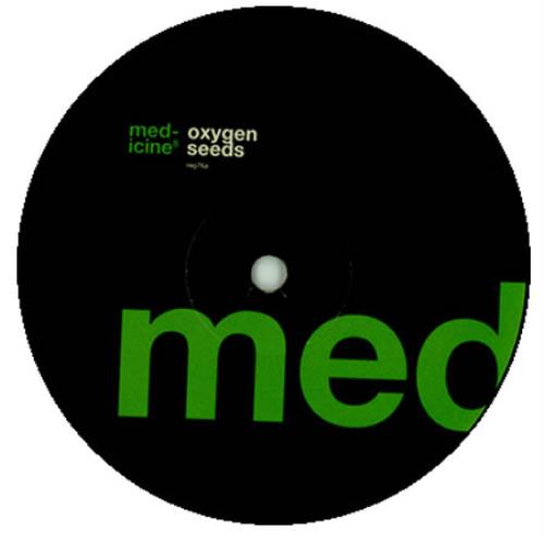Medicine 8 Oxygen Seeds 10" vinyl single (10 inch record) UK M8D10OX388072