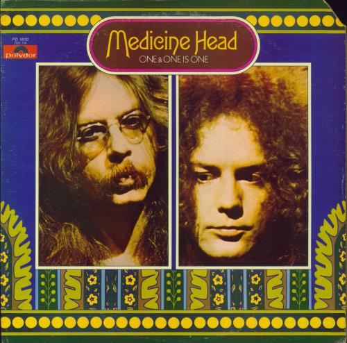Medicine Head One & One Is One vinyl LP album (LP record) US MDHLPON826557