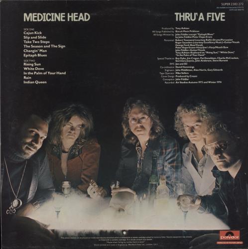 Medicine Head Thru' A Five vinyl LP album (LP record) UK MDHLPTH210907