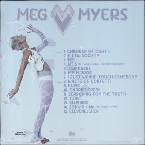 Meg Myers TZIA - Blue Vinyl - Sealed vinyl LP album (LP record) US 8XHLPTZ857762