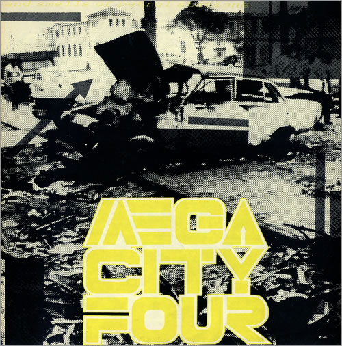Mega City Four ...And Smells Of Petrol Stations 12" vinyl single (12 inch record / Maxi-single) French MCF12AN459765
