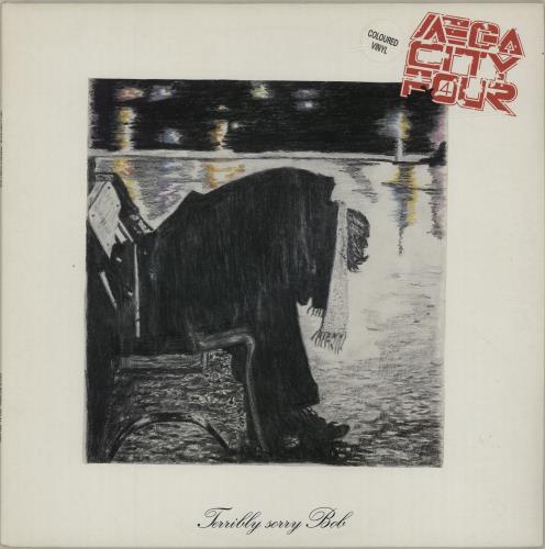 Mega City Four Terribly Sorry Bob - White Vinyl vinyl LP album (LP record) UK MCFLPTE687700