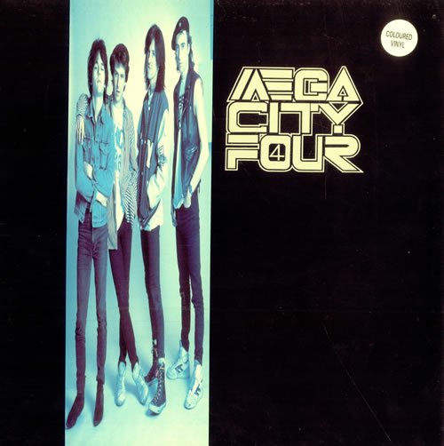 Mega City Four Tranzophobia - Blue vinyl vinyl LP album (LP record) UK MCFLPTR244694