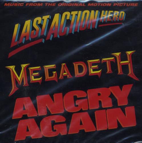 Megadeth Angry Again CD single (CD5 / 5") US MEGC5AN19628