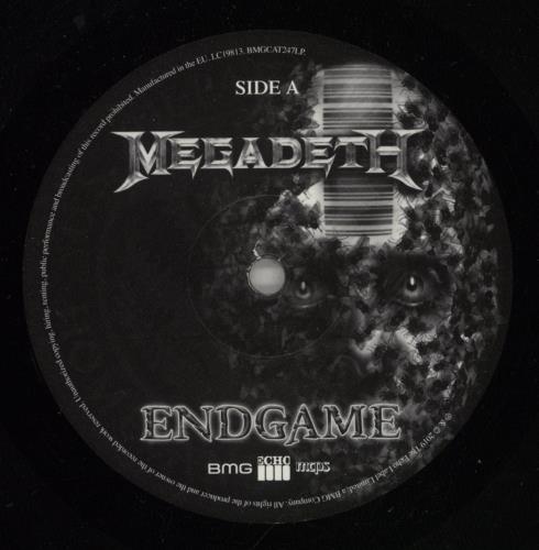 Megadeth Endgame - 180 Gram Vinyl vinyl LP album (LP record) UK MEGLPEN873285