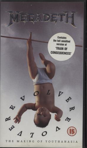 Megadeth Evolver - The Making Of Youthanasia video (VHS or PAL or NTSC) UK MEGVIEV641708