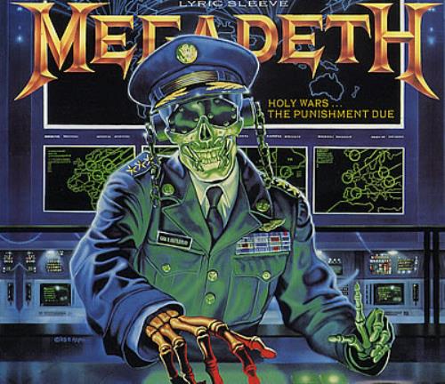 Megadeth Holy Wars CD single (CD5 / 5") UK MEGC5HO45796