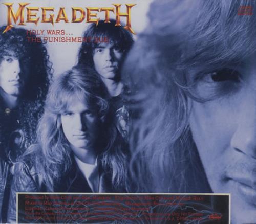 Megadeth Holy Wars CD single (CD5 / 5") US MEGC5HO46623