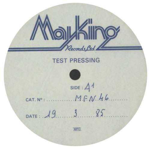 Megadeth Killing Is My Business - Test Pressing vinyl LP album (LP record) UK MEGLPKI600276
