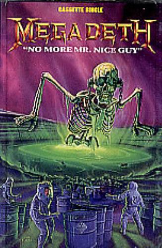 Megadeth No More Mr Nice Guy cassette single UK MEGCSNO291386